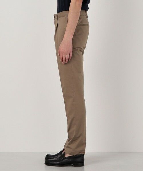 TOMORROWLAND / トゥモローランド スラックス・ドレスパンツ | コットンポリエステル ストレッチツイルジャージー 1プリーツイージースラックス | 詳細4