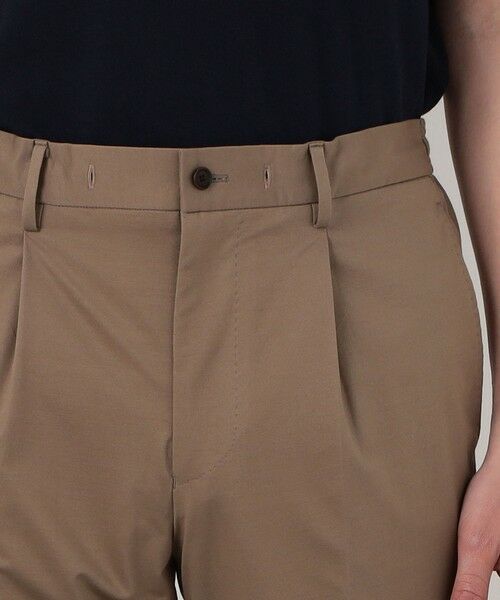 TOMORROWLAND / トゥモローランド スラックス・ドレスパンツ | コットンポリエステル ストレッチツイルジャージー 1プリーツイージースラックス | 詳細6