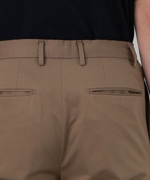 TOMORROWLAND / トゥモローランド スラックス・ドレスパンツ | コットンポリエステル ストレッチツイルジャージー 1プリーツイージースラックス | 詳細7