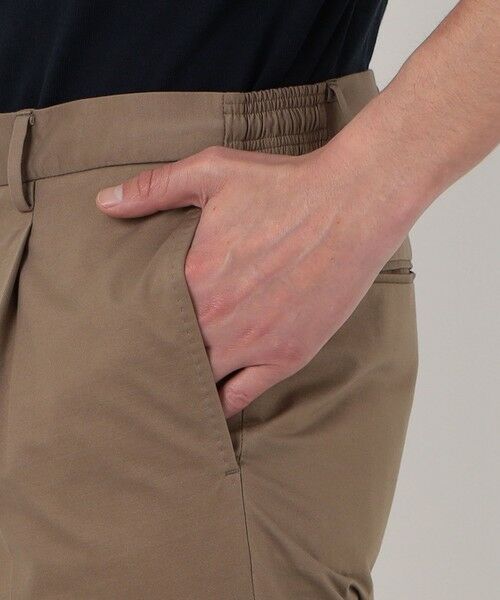 TOMORROWLAND / トゥモローランド スラックス・ドレスパンツ | コットンポリエステル ストレッチツイルジャージー 1プリーツイージースラックス | 詳細8
