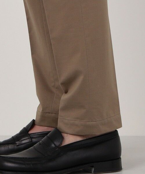 TOMORROWLAND / トゥモローランド スラックス・ドレスパンツ | コットンポリエステル ストレッチツイルジャージー 1プリーツイージースラックス | 詳細9
