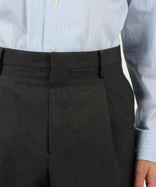 TOMORROWLAND / トゥモローランド スラックス・ドレスパンツ | シルクモヘヤトロピカル 1プリーツパンツ | 詳細6