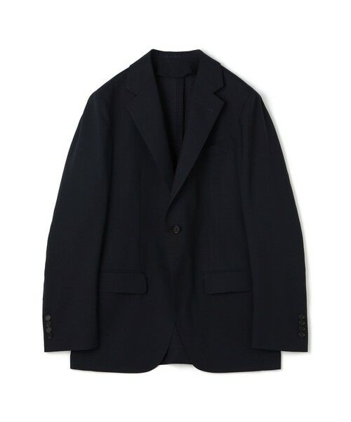TOMORROWLAND / トゥモローランド テーラードジャケット | Super120'sウールポリエステル シングルブレステッド2Bジャケット（69 ネイビー）