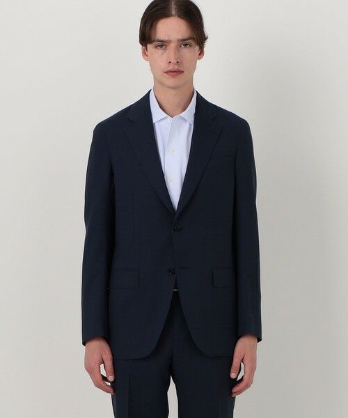 TOMORROWLAND / トゥモローランド テーラードジャケット | Super120'sウールポリエステル シングルブレステッド2Bジャケット | 詳細3
