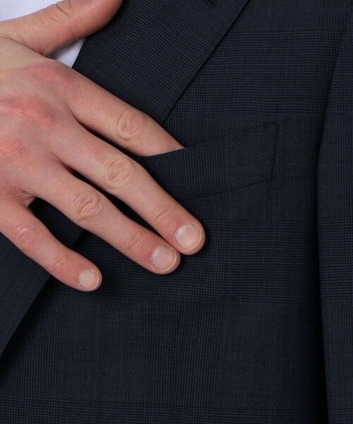 TOMORROWLAND / トゥモローランド テーラードジャケット | Super120'sウールポリエステル シングルブレステッド2Bジャケット | 詳細8