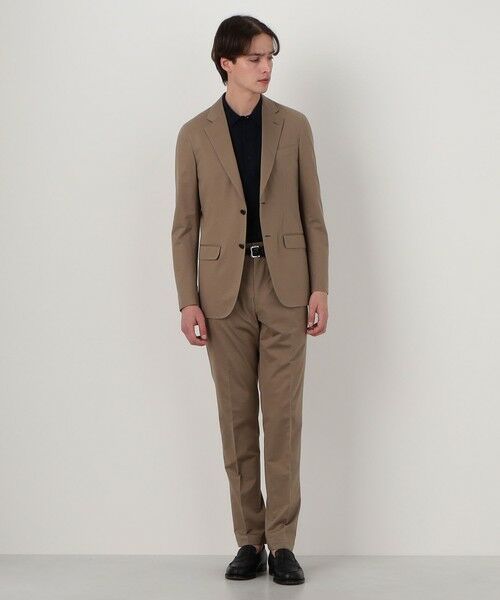 TOMORROWLAND / トゥモローランド テーラードジャケット | コットンポリエステル ストレッチツイルジャージー シングルブレステッド2Bジャケット | 詳細1