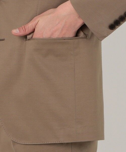 TOMORROWLAND / トゥモローランド テーラードジャケット | コットンポリエステル ストレッチツイルジャージー シングルブレステッド2Bジャケット | 詳細11