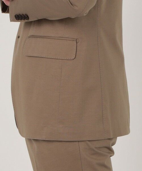 TOMORROWLAND / トゥモローランド テーラードジャケット | コットンポリエステル ストレッチツイルジャージー シングルブレステッド2Bジャケット | 詳細12