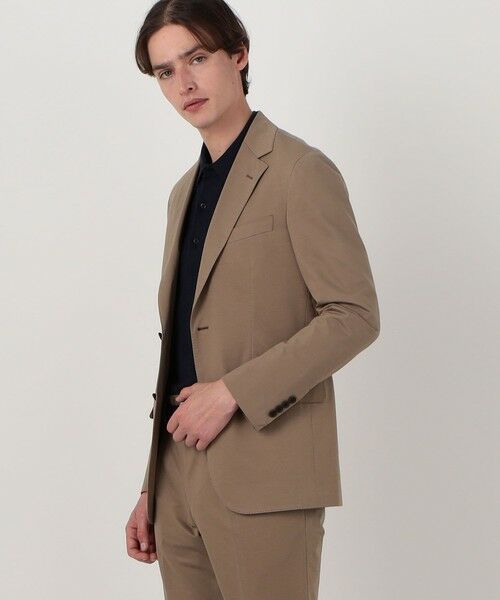 TOMORROWLAND / トゥモローランド テーラードジャケット | コットンポリエステル ストレッチツイルジャージー シングルブレステッド2Bジャケット | 詳細2