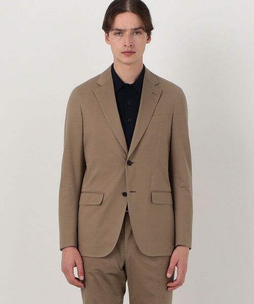 TOMORROWLAND / トゥモローランド テーラードジャケット | コットンポリエステル ストレッチツイルジャージー シングルブレステッド2Bジャケット | 詳細3