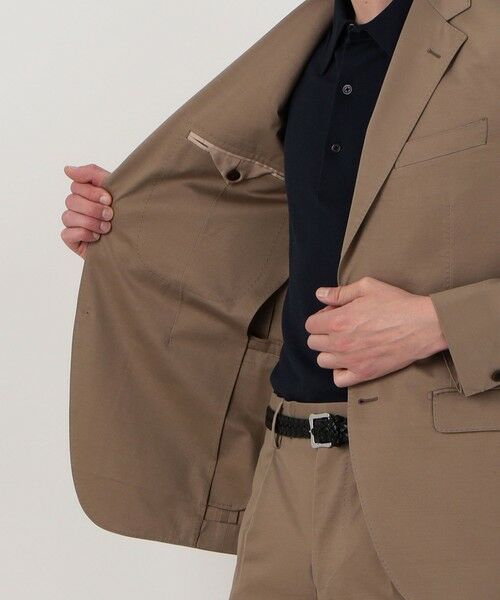 TOMORROWLAND / トゥモローランド テーラードジャケット | コットンポリエステル ストレッチツイルジャージー シングルブレステッド2Bジャケット | 詳細6