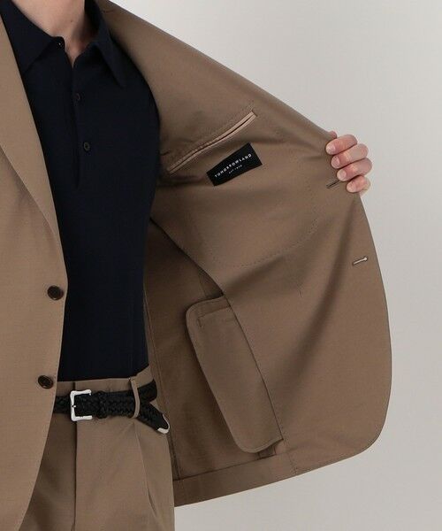 TOMORROWLAND / トゥモローランド テーラードジャケット | コットンポリエステル ストレッチツイルジャージー シングルブレステッド2Bジャケット | 詳細7