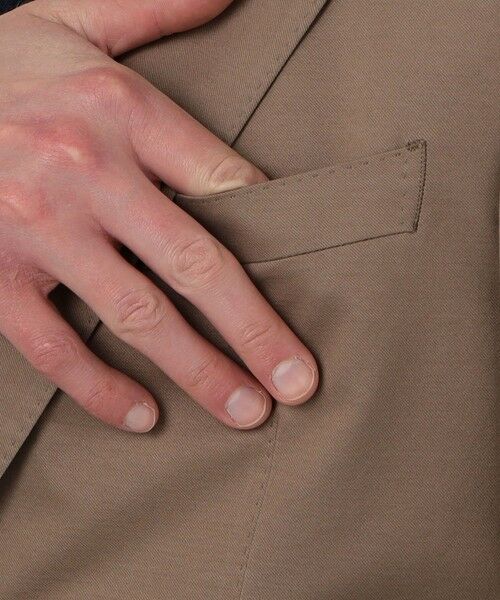 TOMORROWLAND / トゥモローランド テーラードジャケット | コットンポリエステル ストレッチツイルジャージー シングルブレステッド2Bジャケット | 詳細9