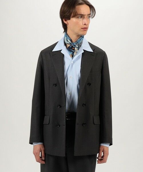 TOMORROWLAND / トゥモローランド テーラードジャケット | シルクモヘヤトロピカル ダブルブレステッド6Bジャケット | 詳細2