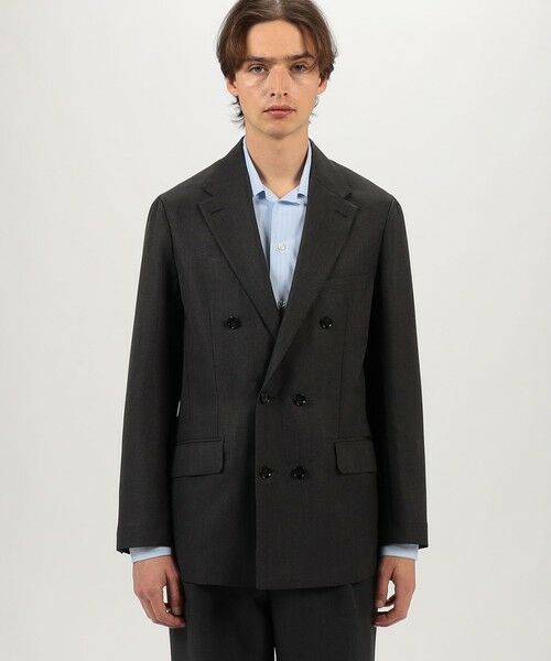 TOMORROWLAND / トゥモローランド テーラードジャケット | シルクモヘヤトロピカル ダブルブレステッド6Bジャケット | 詳細3