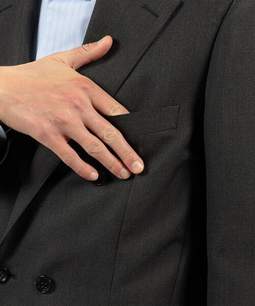 TOMORROWLAND / トゥモローランド テーラードジャケット | シルクモヘヤトロピカル ダブルブレステッド6Bジャケット | 詳細9