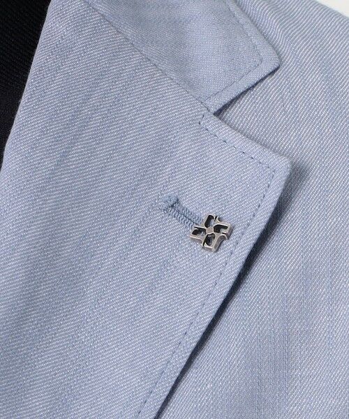 TOMORROWLAND / トゥモローランド テーラードジャケット | 【別注】TAGLIATORE G-LIGHT コットンリネン シングルブレステッド 2Bジャケット | 詳細11