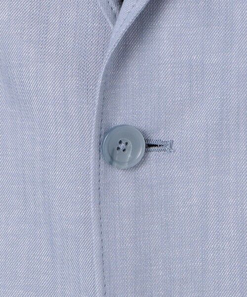 TOMORROWLAND / トゥモローランド テーラードジャケット | 【別注】TAGLIATORE G-LIGHT コットンリネン シングルブレステッド 2Bジャケット | 詳細12