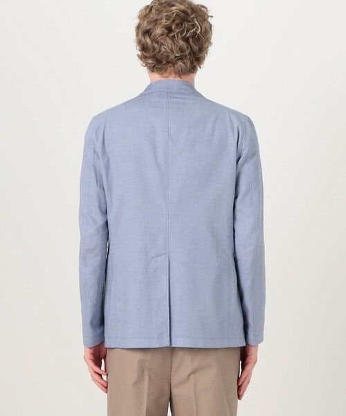 TOMORROWLAND / トゥモローランド テーラードジャケット | 【別注】TAGLIATORE G-LIGHT コットンリネン シングルブレステッド 2Bジャケット | 詳細5