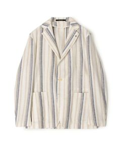 TOMORROWLAND / トゥモローランド テーラードジャケット | 【別注】TAGLIATORE G-LIGHT リネンレーヨン シングルブレステッド 2Bジャケット