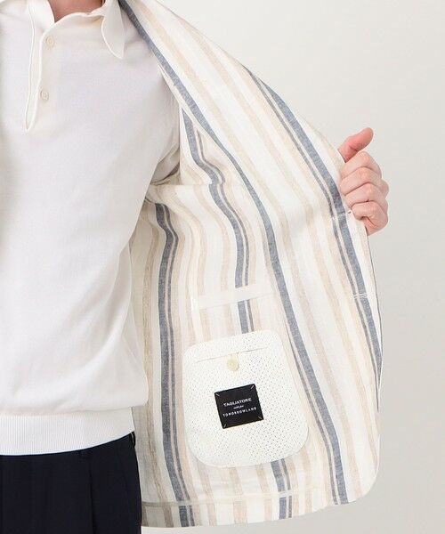 TOMORROWLAND / トゥモローランド テーラードジャケット | 【別注】TAGLIATORE G-LIGHT リネンレーヨン シングルブレステッド 2Bジャケット | 詳細6