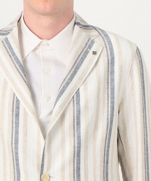 TOMORROWLAND / トゥモローランド テーラードジャケット | 【別注】TAGLIATORE G-LIGHT リネンレーヨン シングルブレステッド 2Bジャケット | 詳細7