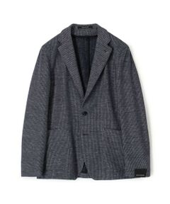 TOMORROWLAND / トゥモローランド テーラードジャケット | 【別注】TAGLIATORE G-LIGHT コットンナイロンリネンジャージー シングルブレステッド 2Bジャケット