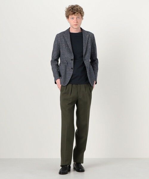 TOMORROWLAND / トゥモローランド テーラードジャケット | 【別注】TAGLIATORE G-LIGHT コットンナイロンリネンジャージー シングルブレステッド 2Bジャケット | 詳細1