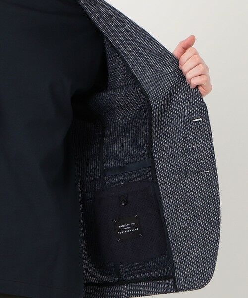 TOMORROWLAND / トゥモローランド テーラードジャケット | 【別注】TAGLIATORE G-LIGHT コットンナイロンリネンジャージー シングルブレステッド 2Bジャケット | 詳細6