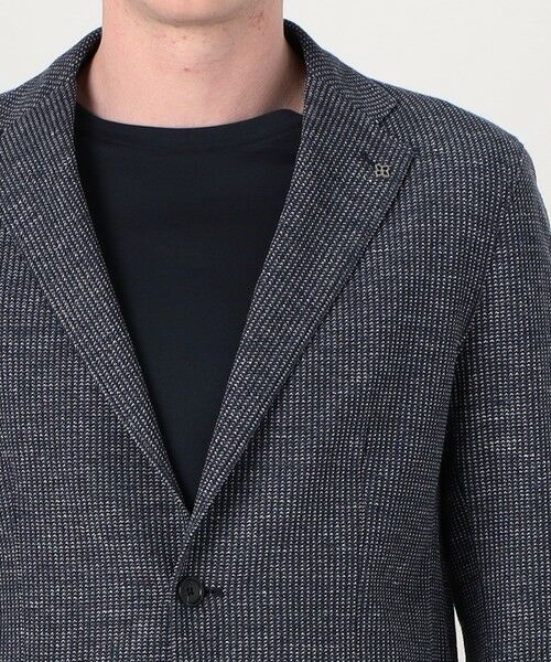 TOMORROWLAND / トゥモローランド テーラードジャケット | 【別注】TAGLIATORE G-LIGHT コットンナイロンリネンジャージー シングルブレステッド 2Bジャケット | 詳細7