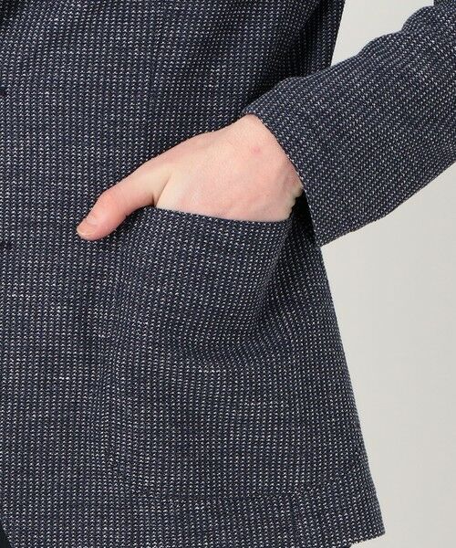 TOMORROWLAND / トゥモローランド テーラードジャケット | 【別注】TAGLIATORE G-LIGHT コットンナイロンリネンジャージー シングルブレステッド 2Bジャケット | 詳細9