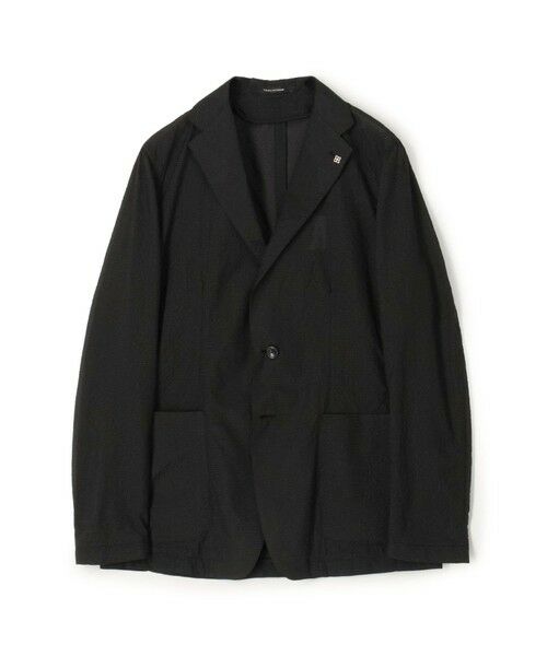 TOMORROWLAND / トゥモローランド テーラードジャケット | 【別注】TAGLIATORE G-LIGHT ナイロンポリエステルサッカー シングルブレステッド 2Bジャケット（69 ネイビー）