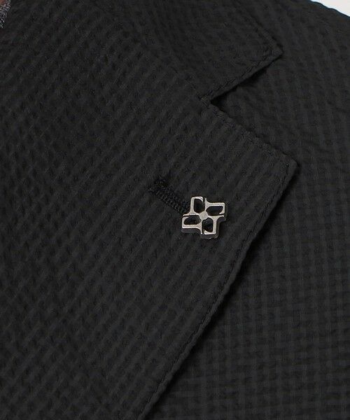 TOMORROWLAND / トゥモローランド テーラードジャケット | 【別注】TAGLIATORE G-LIGHT ナイロンポリエステルサッカー シングルブレステッド 2Bジャケット | 詳細12