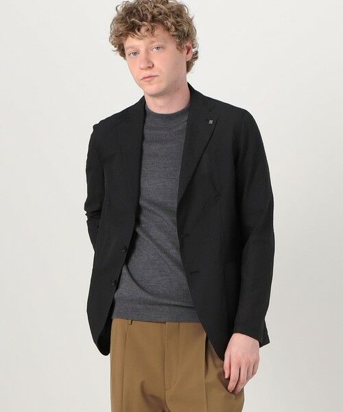 TOMORROWLAND / トゥモローランド テーラードジャケット | 【別注】TAGLIATORE G-LIGHT ナイロンポリエステルサッカー シングルブレステッド 2Bジャケット | 詳細2