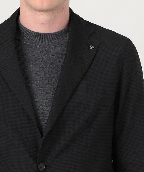 TOMORROWLAND / トゥモローランド テーラードジャケット | 【別注】TAGLIATORE G-LIGHT ナイロンポリエステルサッカー シングルブレステッド 2Bジャケット | 詳細8