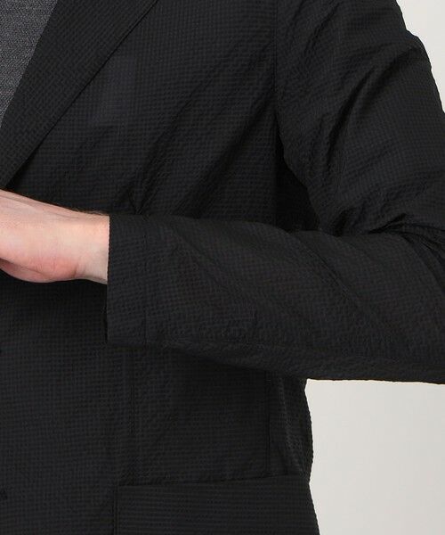 TOMORROWLAND / トゥモローランド テーラードジャケット | 【別注】TAGLIATORE G-LIGHT ナイロンポリエステルサッカー シングルブレステッド 2Bジャケット | 詳細9
