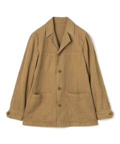 TOMORROWLAND / トゥモローランド ブルゾン | セルロースリネンコットン カバーオールジャケット SONDRIO