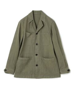 TOMORROWLAND / トゥモローランド ブルゾン | セルロースリネンコットン カバーオールジャケット SONDRIO