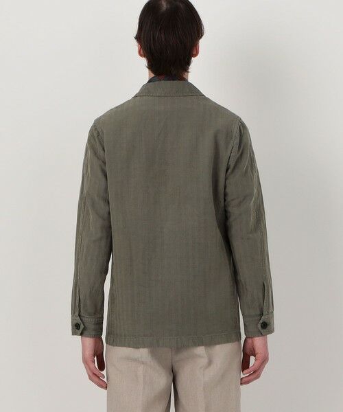 TOMORROWLAND / トゥモローランド ブルゾン | セルロースリネンコットン カバーオールジャケット SONDRIO | 詳細5