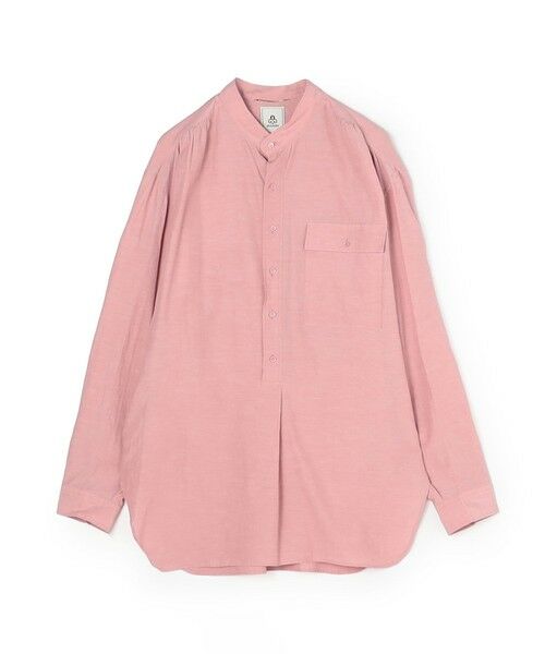 TOMORROWLAND / トゥモローランド シャツ・ブラウス | mando レーヨンコットン スタンドカラーロングスリーブシャツ（33 ピンク）