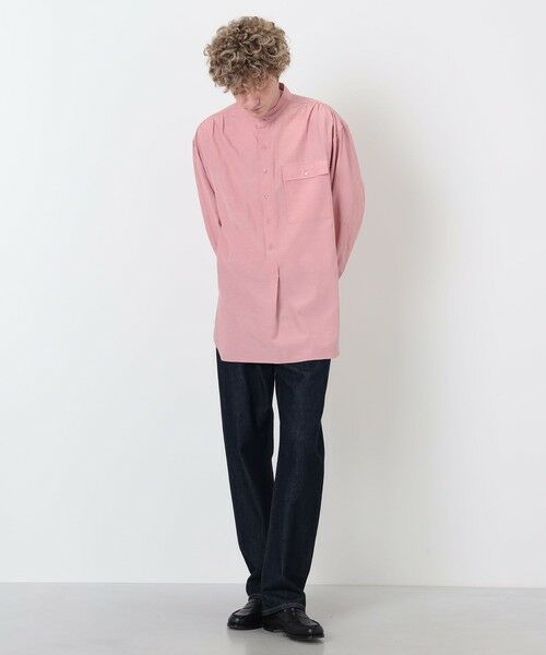 TOMORROWLAND / トゥモローランド シャツ・ブラウス | mando レーヨンコットン スタンドカラーロングスリーブシャツ | 詳細1