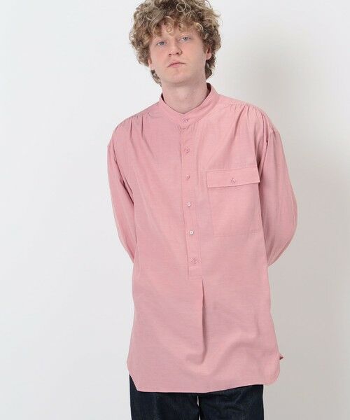 TOMORROWLAND / トゥモローランド シャツ・ブラウス | mando レーヨンコットン スタンドカラーロングスリーブシャツ | 詳細2