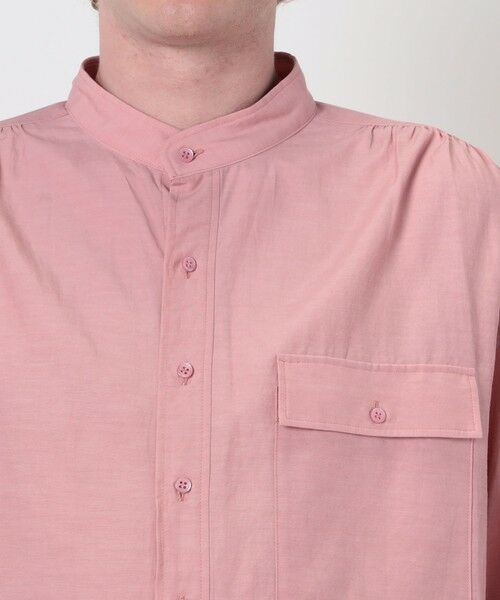 TOMORROWLAND / トゥモローランド シャツ・ブラウス | mando レーヨンコットン スタンドカラーロングスリーブシャツ | 詳細6