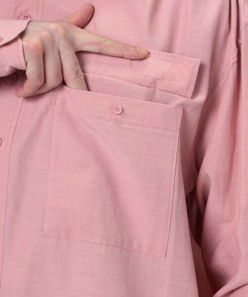 TOMORROWLAND / トゥモローランド シャツ・ブラウス | mando レーヨンコットン スタンドカラーロングスリーブシャツ | 詳細7