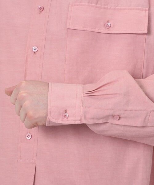 TOMORROWLAND / トゥモローランド シャツ・ブラウス | mando レーヨンコットン スタンドカラーロングスリーブシャツ | 詳細8