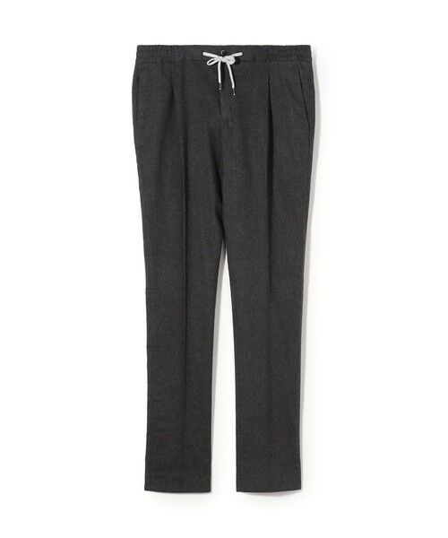 TOMORROWLAND / トゥモローランド スラックス・ドレスパンツ | PT TORINO SOFT 1P JOGGER コットンストレッチ 1プリーツイージースラックス（17 チャコールグレー）