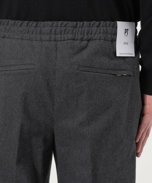 TOMORROWLAND / トゥモローランド スラックス・ドレスパンツ | PT TORINO SOFT 1P JOGGER コットンストレッチ 1プリーツイージースラックス | 詳細8