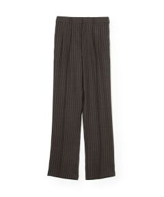 TOMORROWLAND / トゥモローランド スラックス・ドレスパンツ | BERNARD ZINS H8 ウールストライプ 2プリーツトラウザーズ