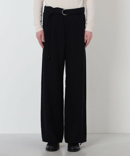 TOMORROWLAND / トゥモローランド その他パンツ | mando リネンウール ベルテッドパンツ | 詳細3