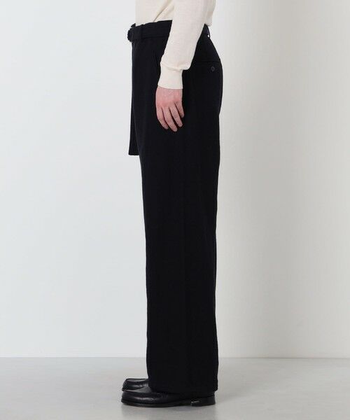 TOMORROWLAND / トゥモローランド その他パンツ | mando リネンウール ベルテッドパンツ | 詳細4